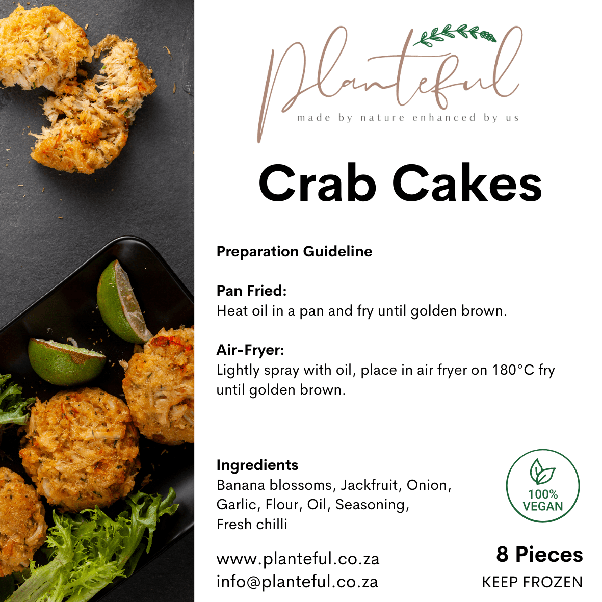 Vegan crab cakes