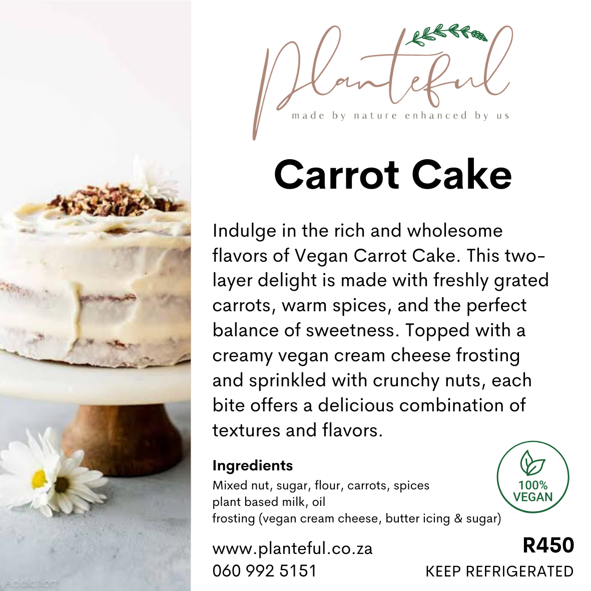 Vegan Carrot Cake